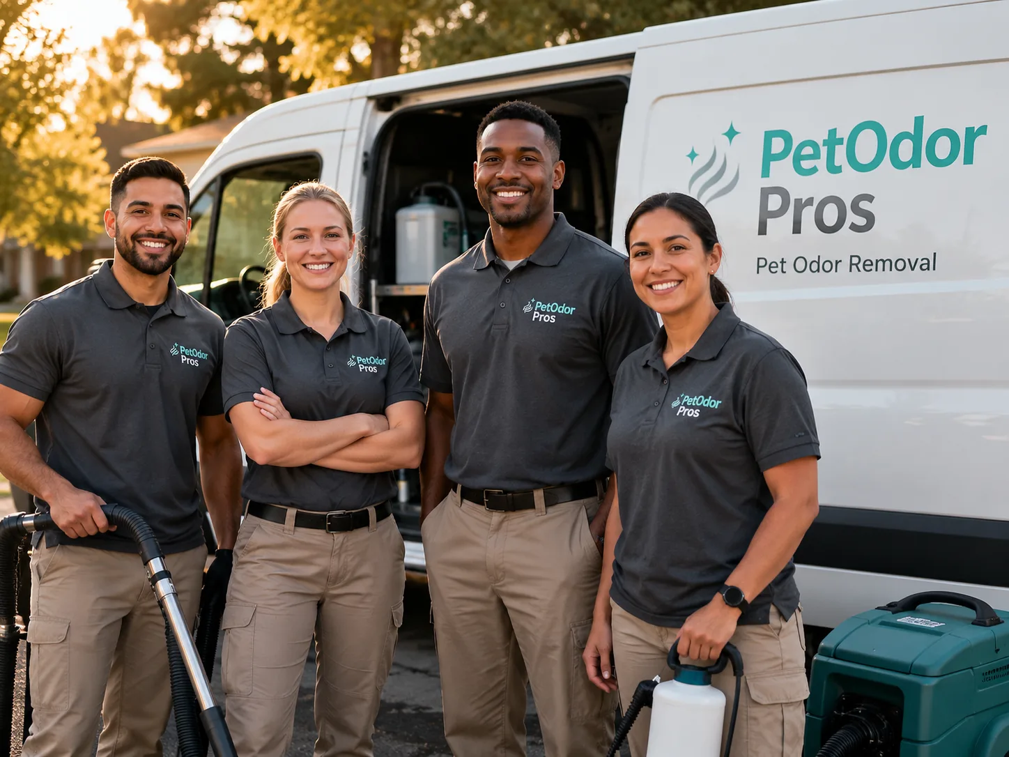 Pet Odor Removal team serving West Point, CA